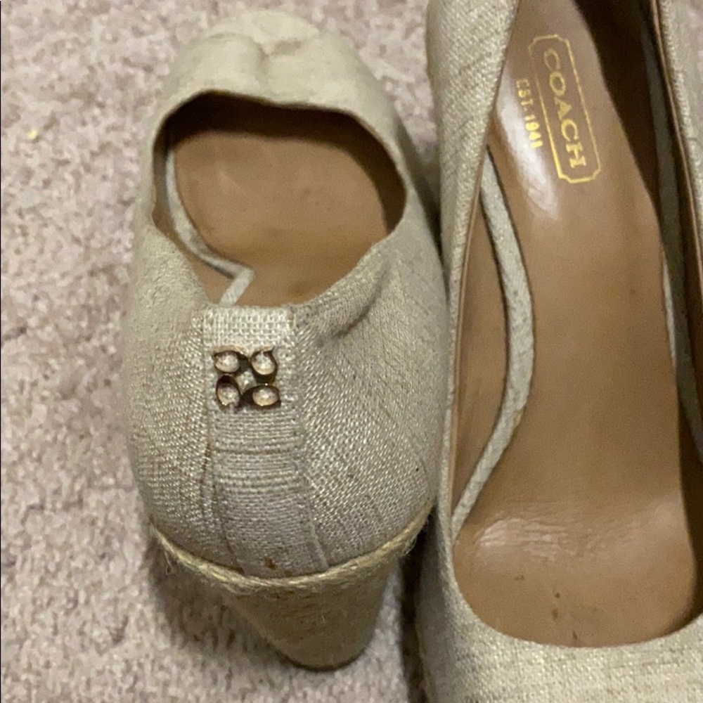 Coach Wedges - Picture 3 of 4